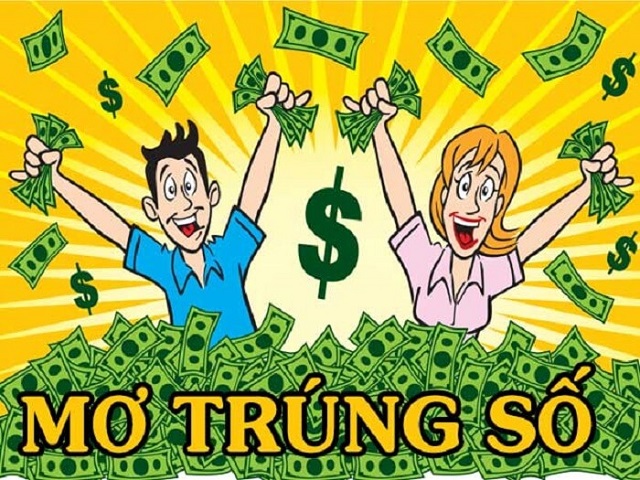 Nằm mơ thấy trúng số đánh con gì?