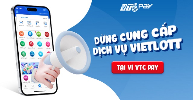 Mua Vietlott bằng ví VTC Pay